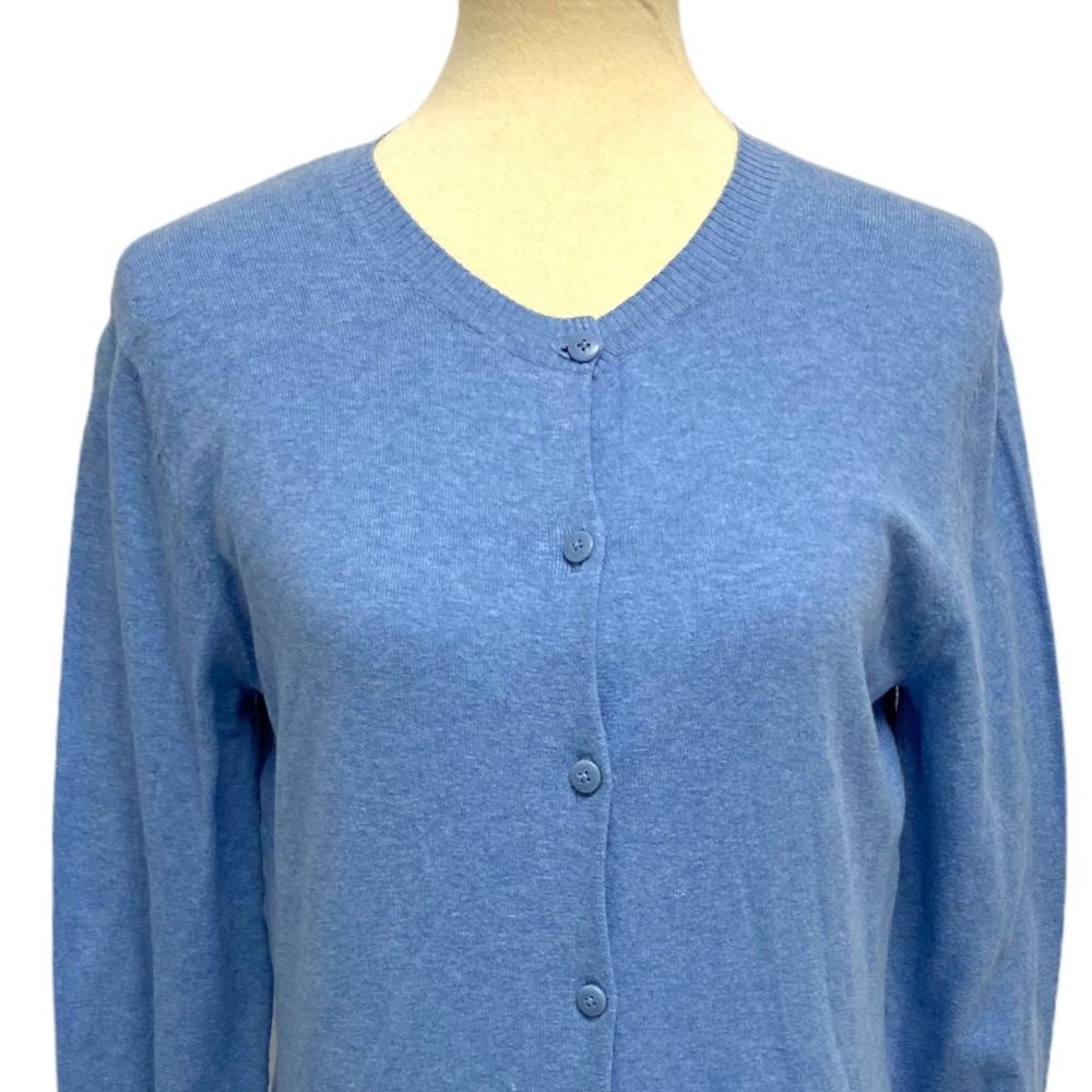 Cherokee Brand women's lightweight cardigan sweater button front size M